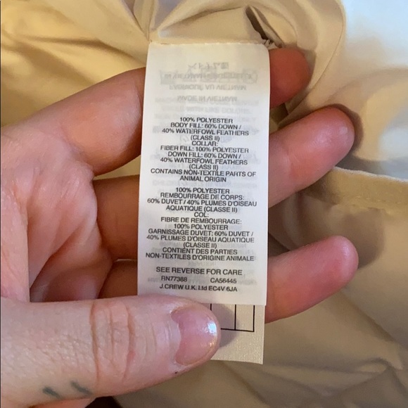 J. Crew ivory puffer vest - Picture 13 of 15